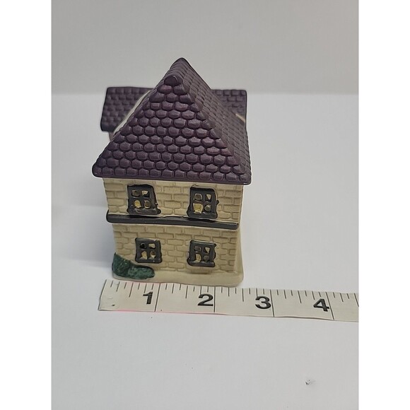 Gift Collection Hand Painted Porcelain Christmas‎ Tea Light Hotel - Picture 8 of 9